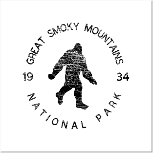 Great Smoky Mountains National Park USA Adventure Sasquatch Posters and Art